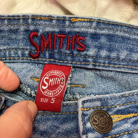 👖 Dungarees Smith’s Size 5 Juniors Boot Cut Jeans 💝 - Picture 11 of 11